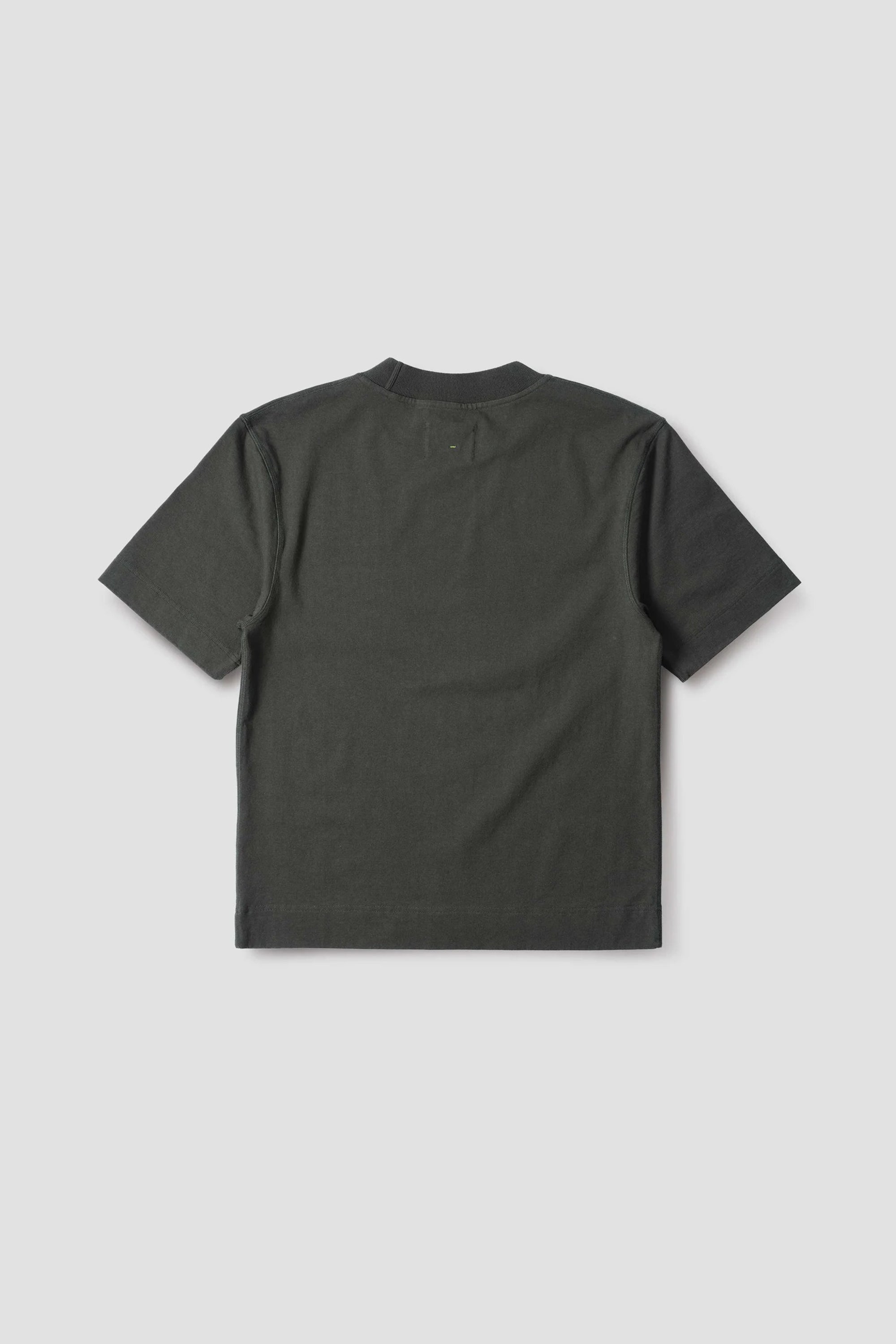 Flatlock Crew Matte Jersey Black Green_5