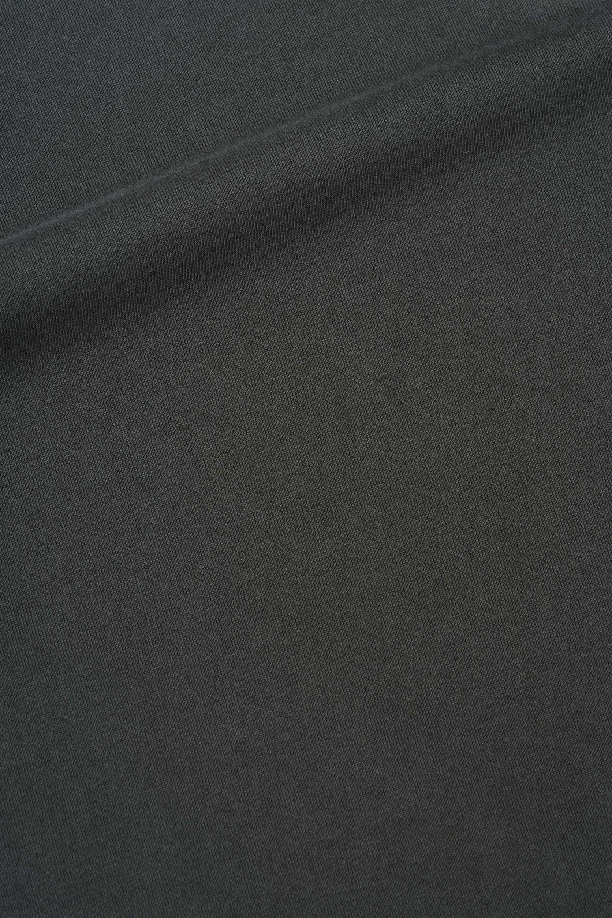 Flatlock Crew Matte Jersey Black Green_6