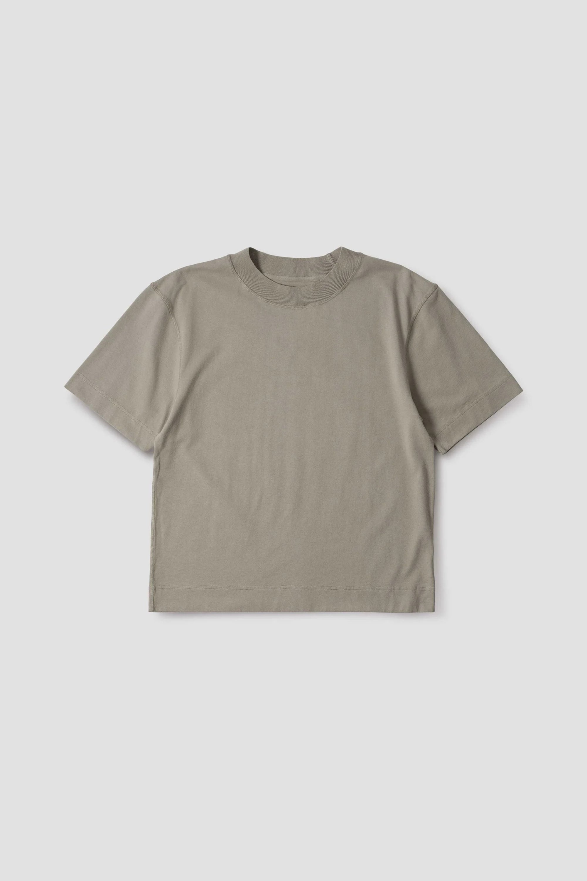 Flatlock Crew Matte Jersey Taupe_4