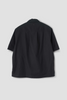 SPORTIVO STORE_Half Zip Pull On Shirt Textured Cotton Black_6