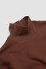 SPORTIVO STORE_High Neck Sweatshirt Dry Loopback Jersey Chestnut_3