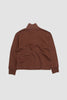 SPORTIVO STORE_High Neck Sweatshirt Dry Loopback Jersey Chestnut_5