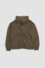 SPORTIVO STORE_Hoodie Dry Loopback Jersey Olive Leaf_5