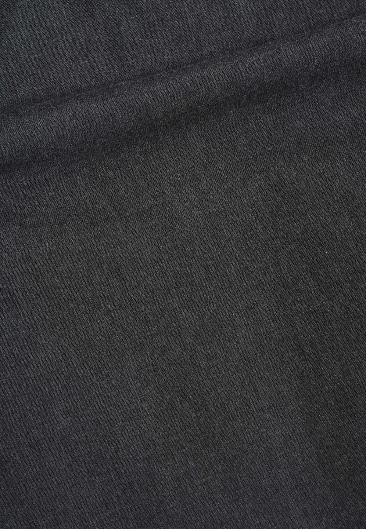 Overall Shirt Japanese Melange Cotton Chambray Charcoal_4