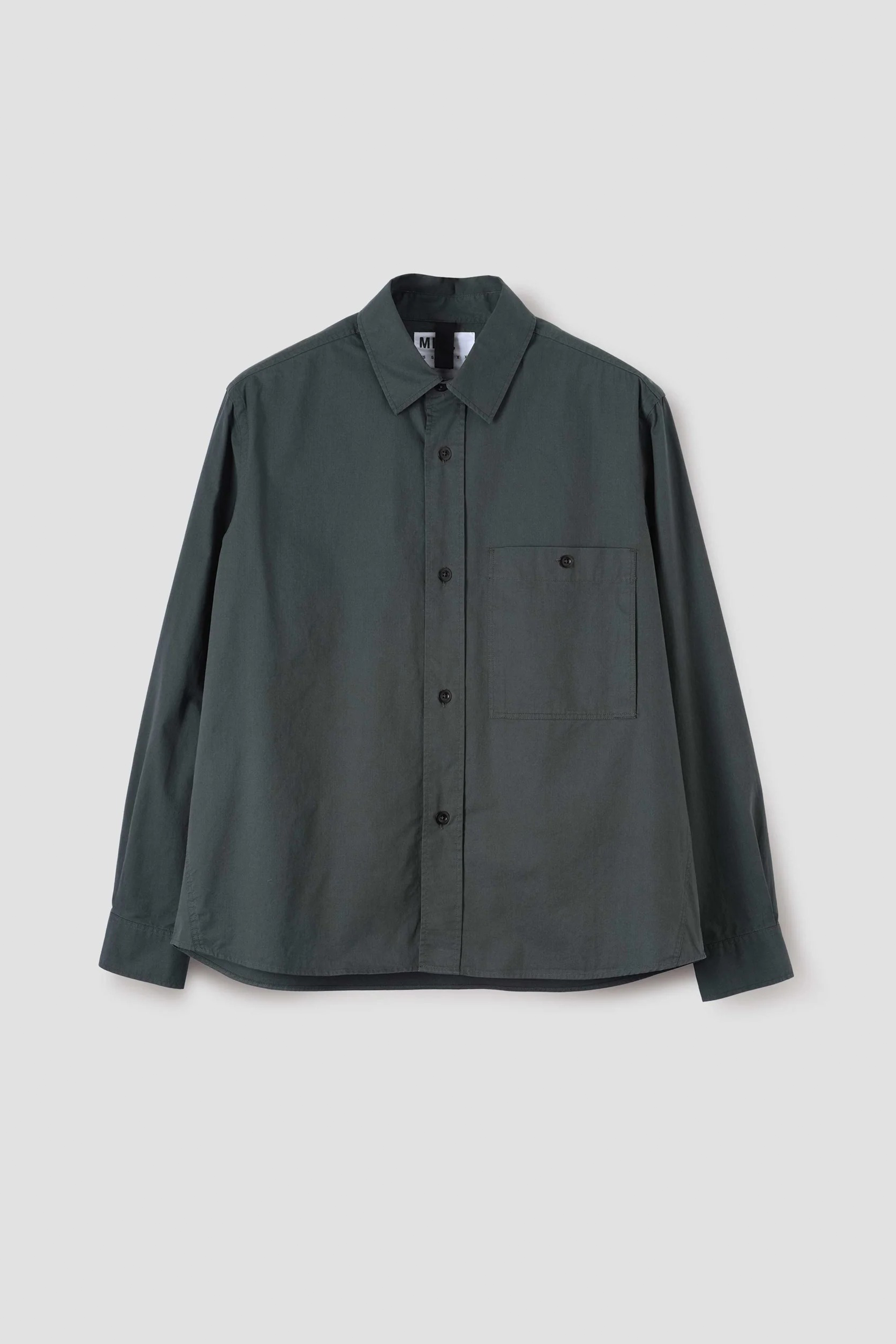 SPORTIVO [Overall shirt lightweight brushed cotton algae]