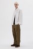 SPORTIVO STORE_Overall Shirt Textured Cotton Off White_3