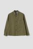 SPORTIVO STORE_Overall Shirt Washed Cotton Poplin Khaki Green_5