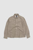 SPORTIVO STORE_Overall Shirt Wide Stripe Cotton Linen Stone