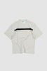 SPORTIVO STORE_Painted Stripe T-Shirt Matte Jersey Off White