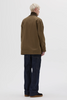 SPORTIVO STORE_Rib Knit Jacket Soft Cotton Drill Khaki Green_4