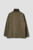 SPORTIVO STORE_Rib Knit Jacket Soft Cotton Drill Khaki Green_6