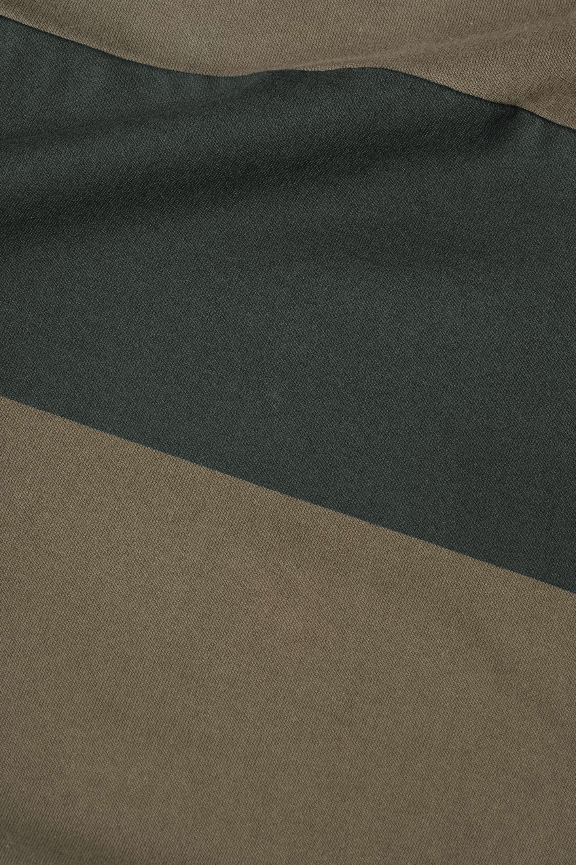 Rugby Shirt Matte Jersey Khaki Green/ Black Green_6