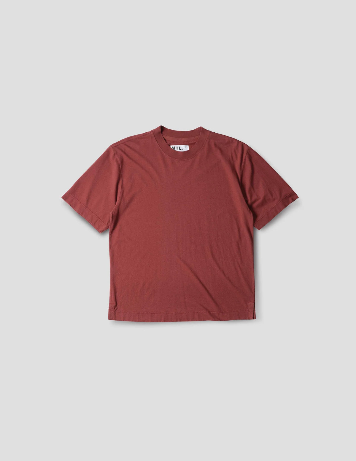 Simple T-Shirt Organic Cotton Linen Jersey Berry_4