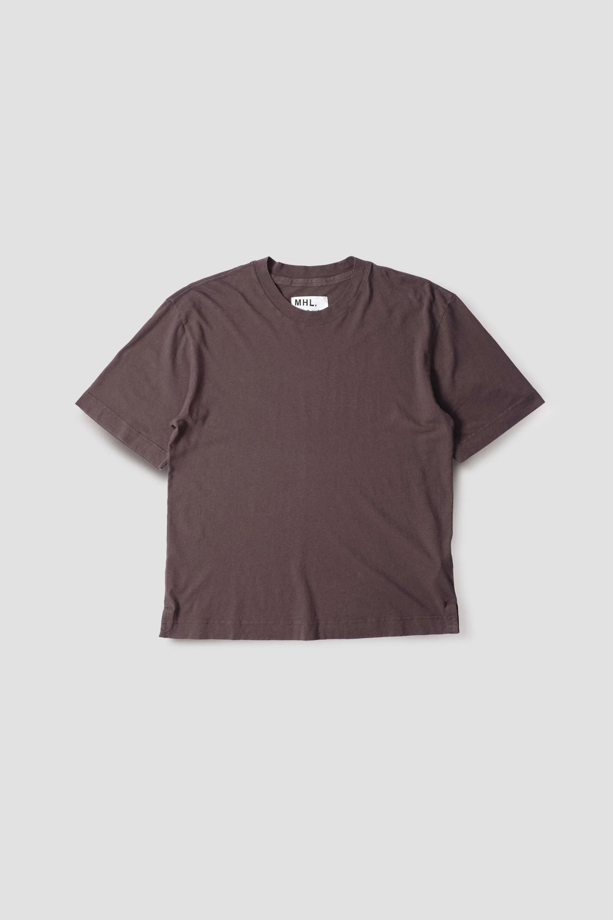 Simple T-Shirt Organic Cotton Linen Jersey Grape_1