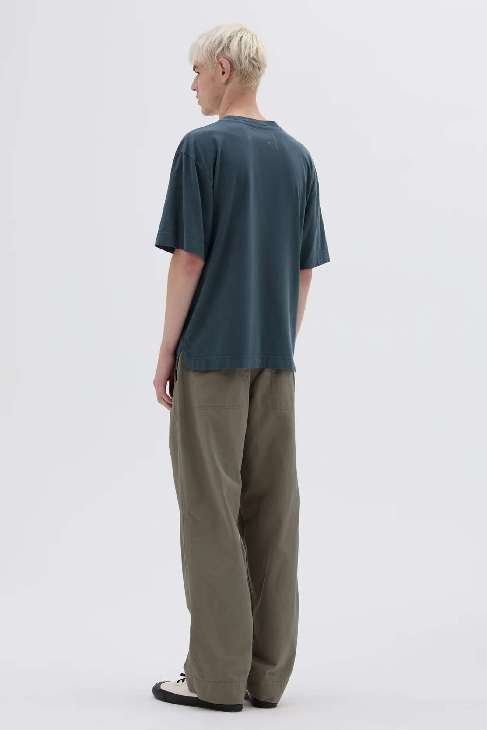 SPORTIVO [Simple t-shirt organic cotton linen jersey mineral