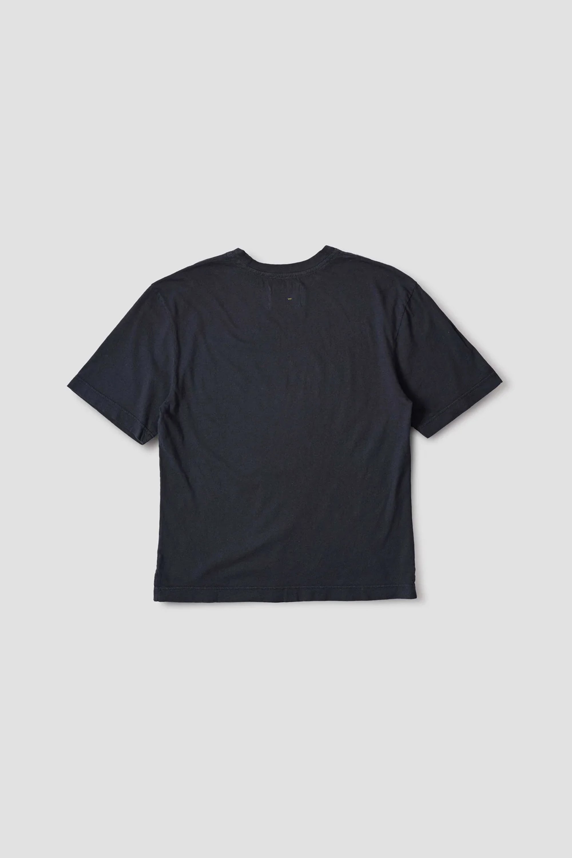 Simple T-Shirt Organic Cotton Linen Jersey Navy_5