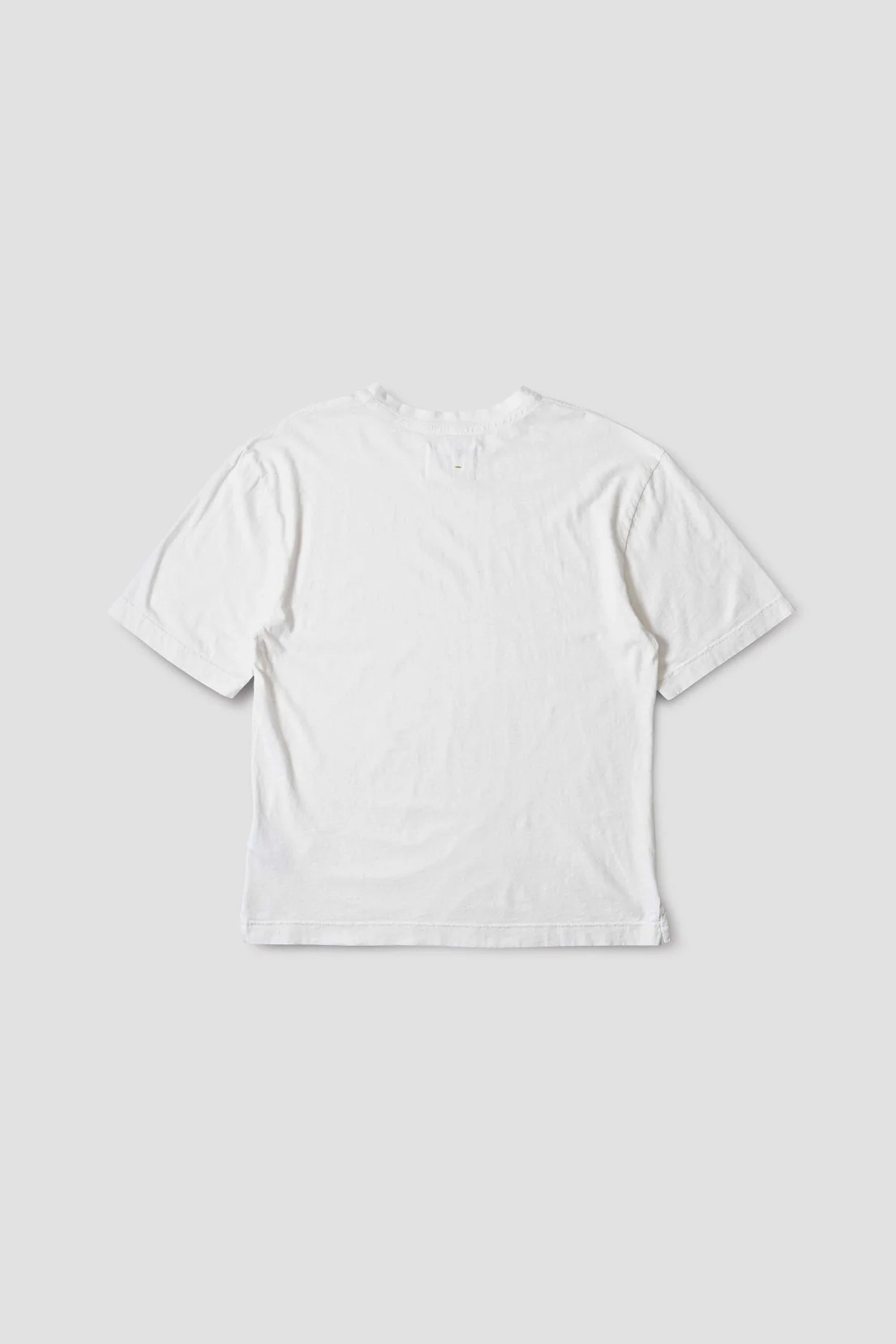 Simple T-Shirt Organic Cotton Linen Jersey White_5