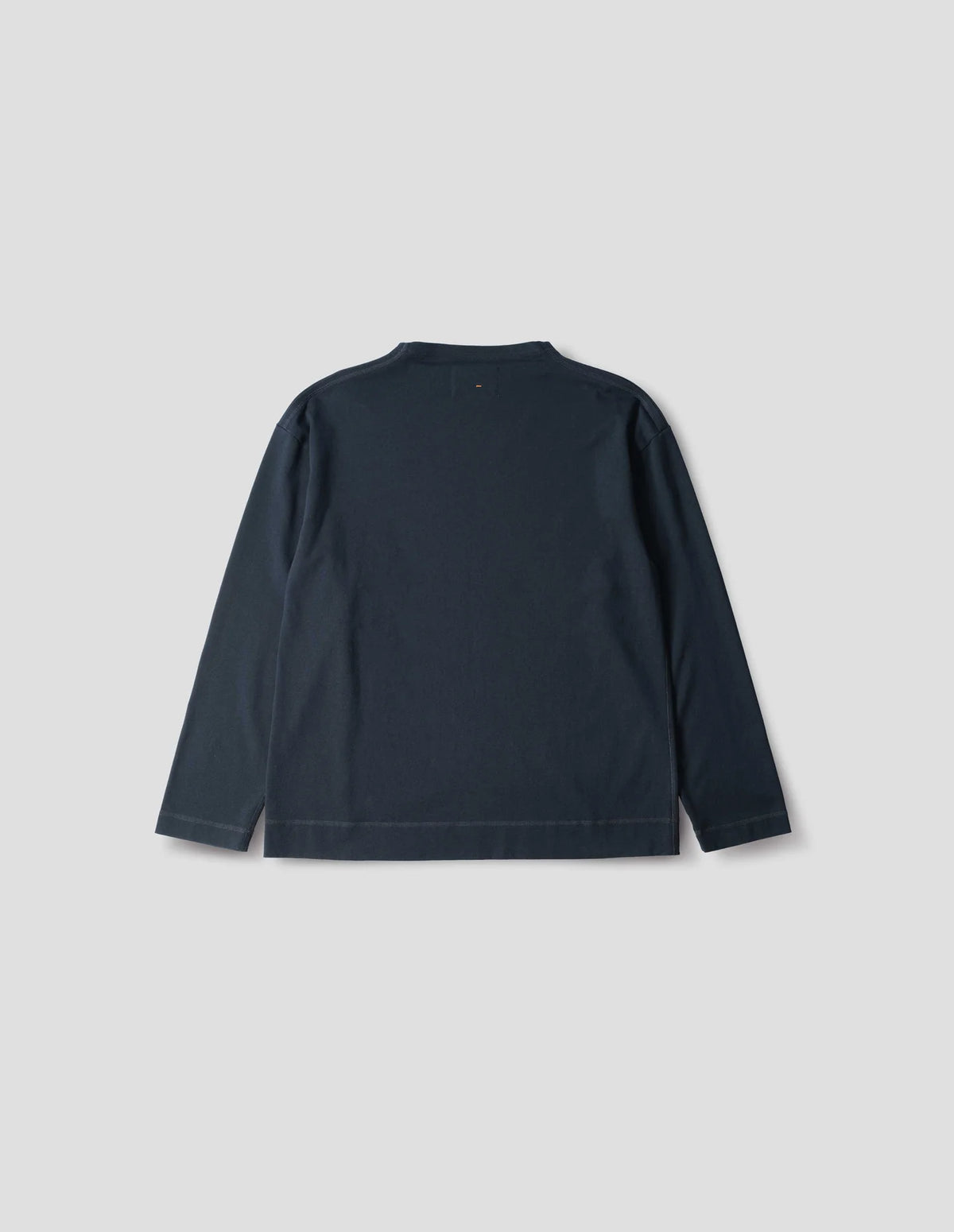 Smock Neck T-Shirt Light Cotton Jersey Ink_5