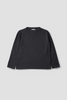 SPORTIVO STORE_Smock Neck T-Shirt Light Cotton Jersey Off Black_5