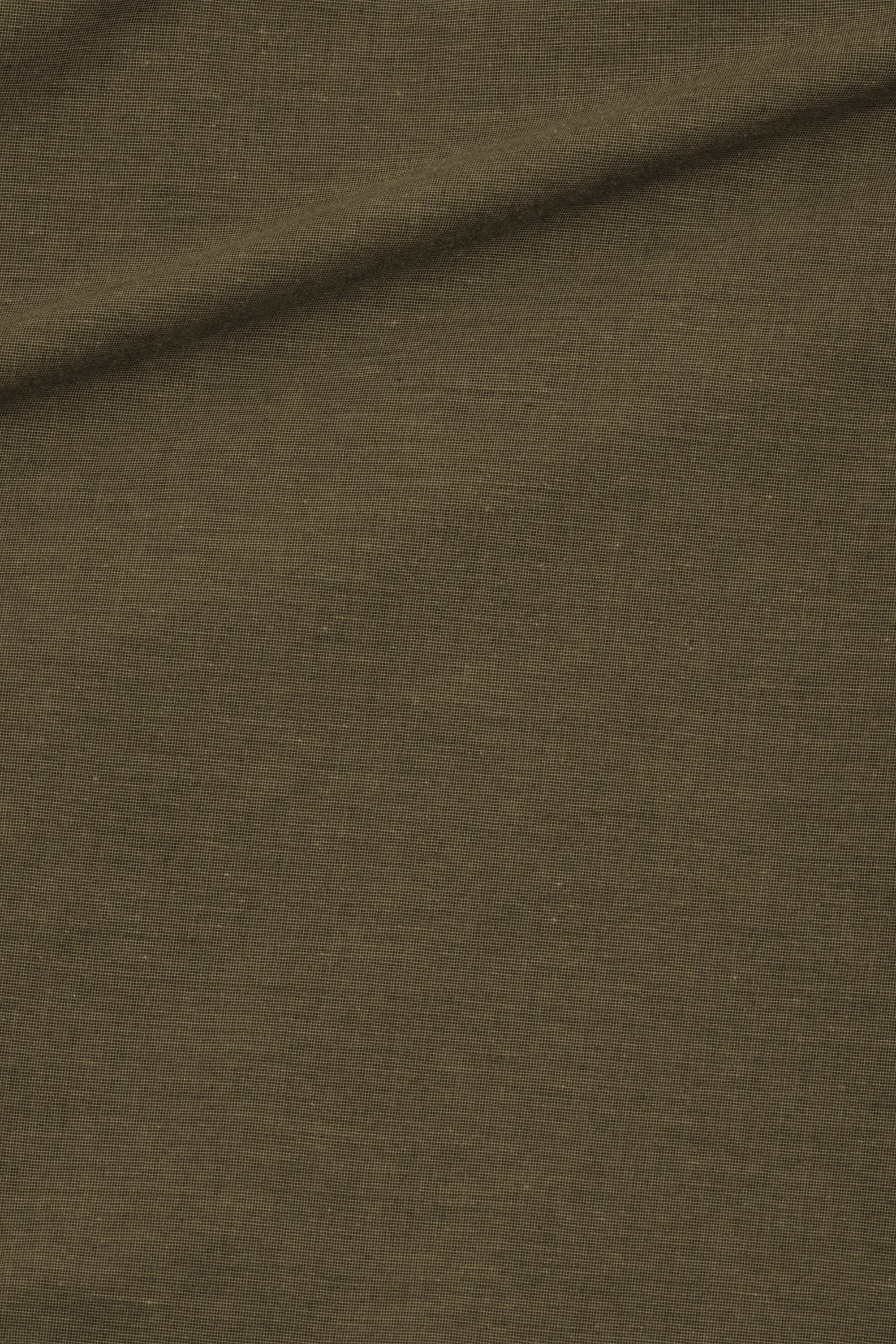 SS PJ Shirt Dry Cotton End On End Moss_6