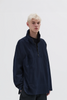 SPORTIVO STORE_Stand Collar Anorak Proofed Cotton Nylon Navy_2