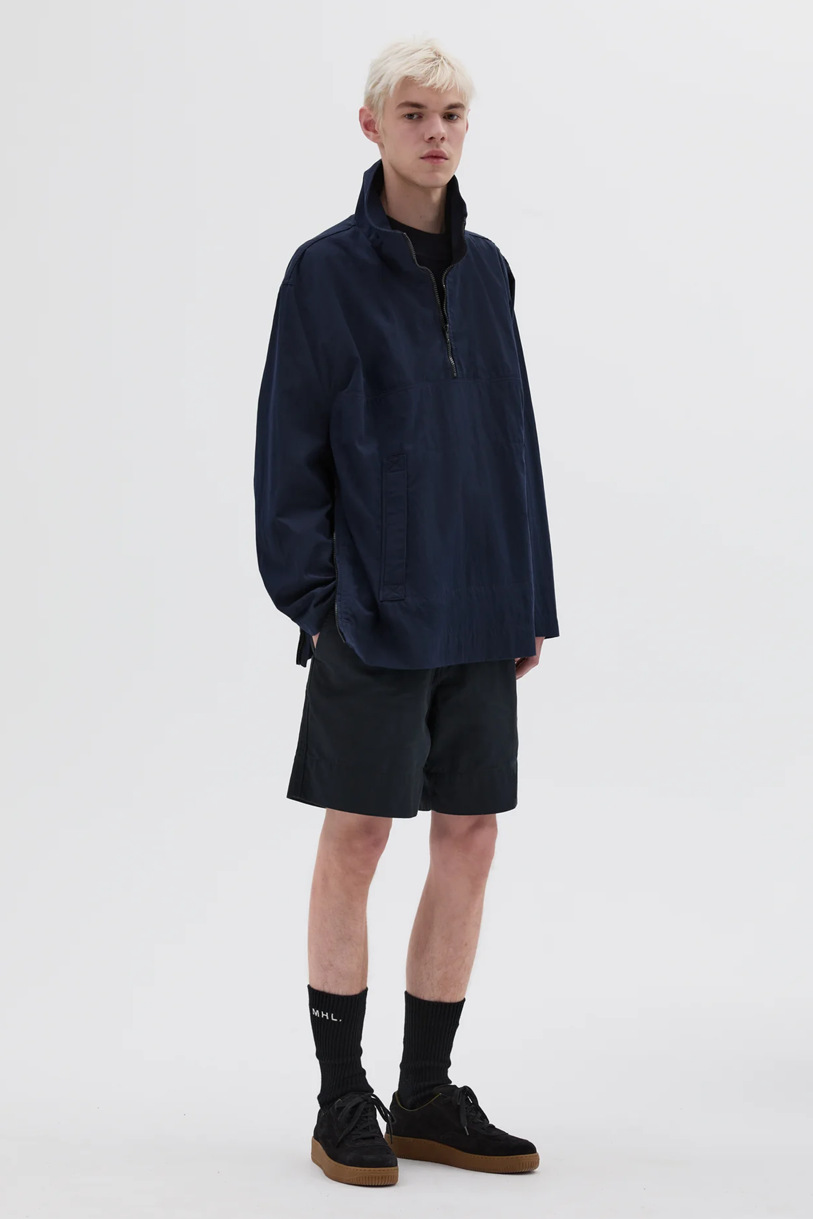 MARGARET HOWELL「COTTON NYLON COAT」 PROOFED COTTON NYLON