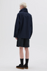 SPORTIVO STORE_Stand Collar Anorak Proofed Cotton Nylon Navy_4