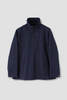 SPORTIVO STORE_Stand Collar Anorak Proofed Cotton Nylon Navy_5