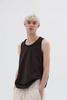 SPORTIVO STORE_Surplus Vest Heavy Cotton Jersey Dark Chocolate
