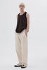SPORTIVO STORE_Surplus Vest Heavy Cotton Jersey Dark Chocolate_3