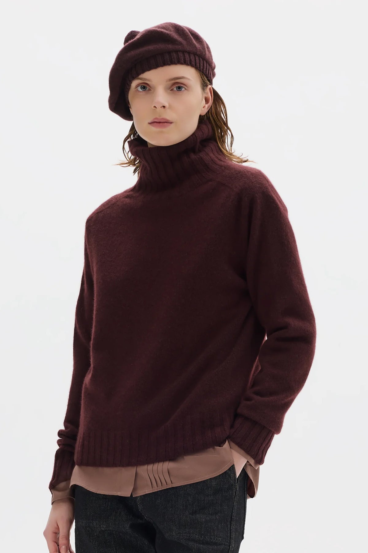 Tam O Shanter Lambswool Mahogany_1