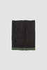SPORTIVO STORE_Tipped Neck Warmer Lambswool Black/Rosemary