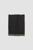 SPORTIVO STORE_Tipped Neck Warmer Lambswool Black/Rosemary