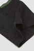 SPORTIVO STORE_Tipped Neck Warmer Lambswool Black/Rosemary_3
