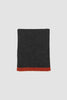 SPORTIVO STORE_Tipped Neck Warmer Lambswool Charcoal/Ember