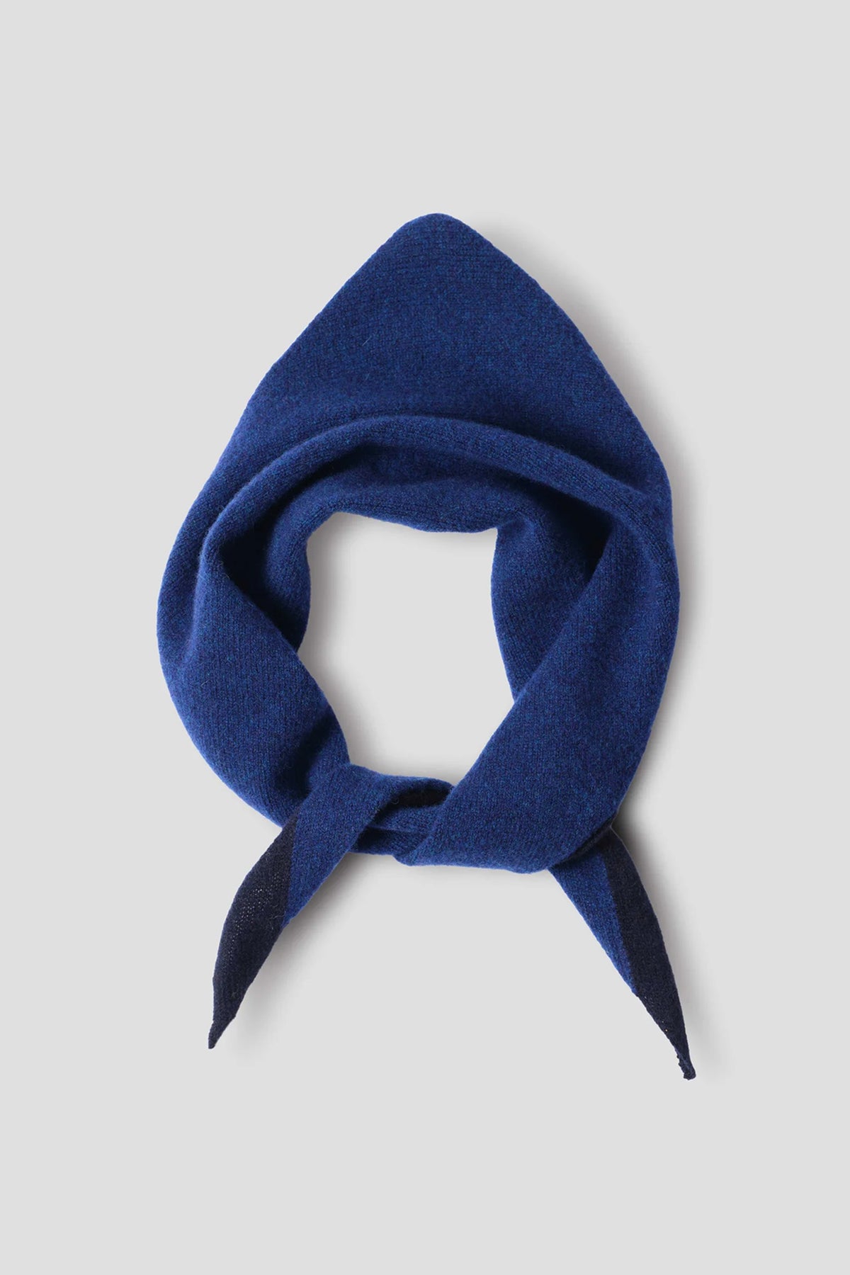 Tipped Scout Scarf Lambswool Cobalt/ Indigo_3
