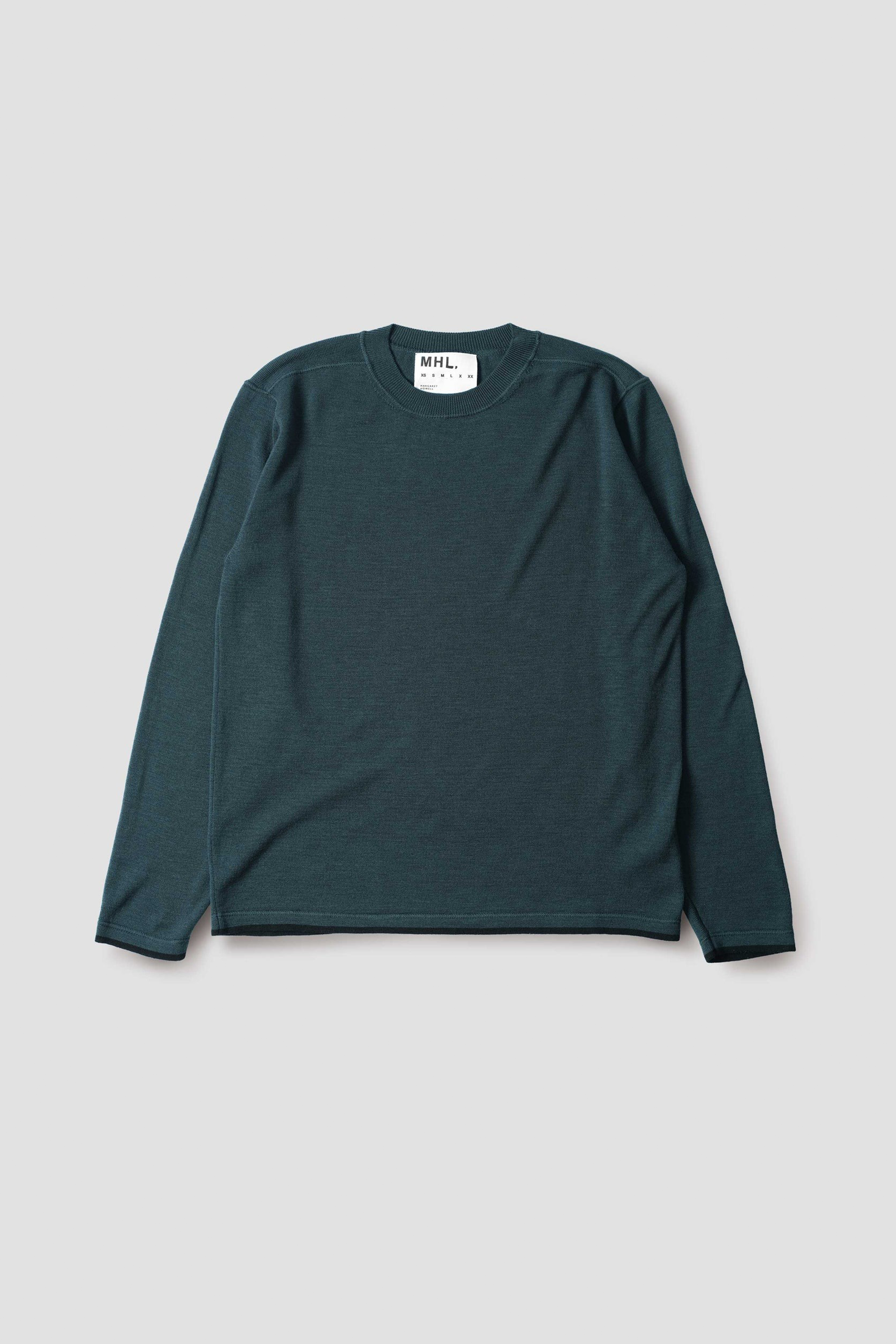 Tipped Thermal Fine Merino Wool Algae_4