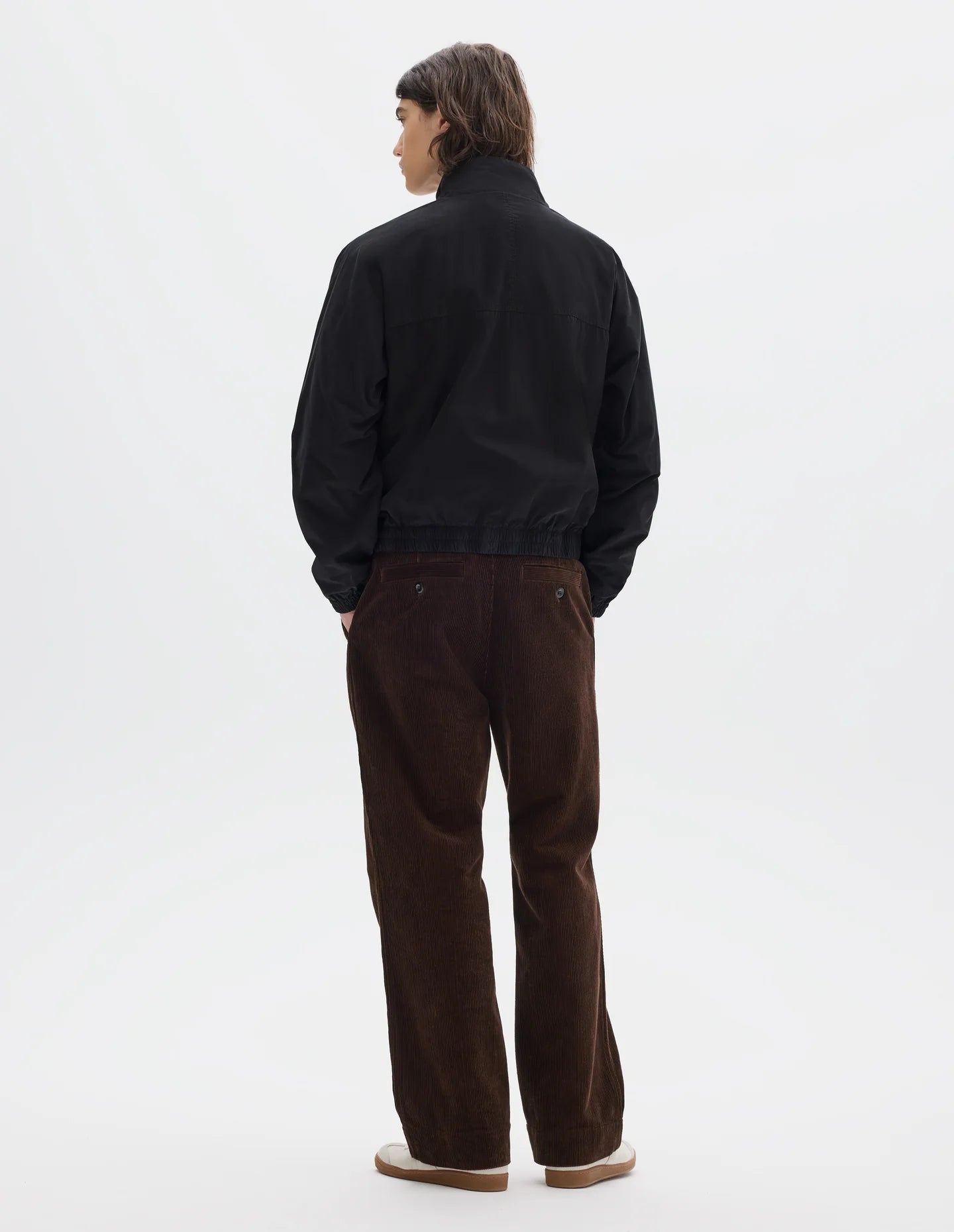 Track Jacket Crisp Cotton Poplin Black_4