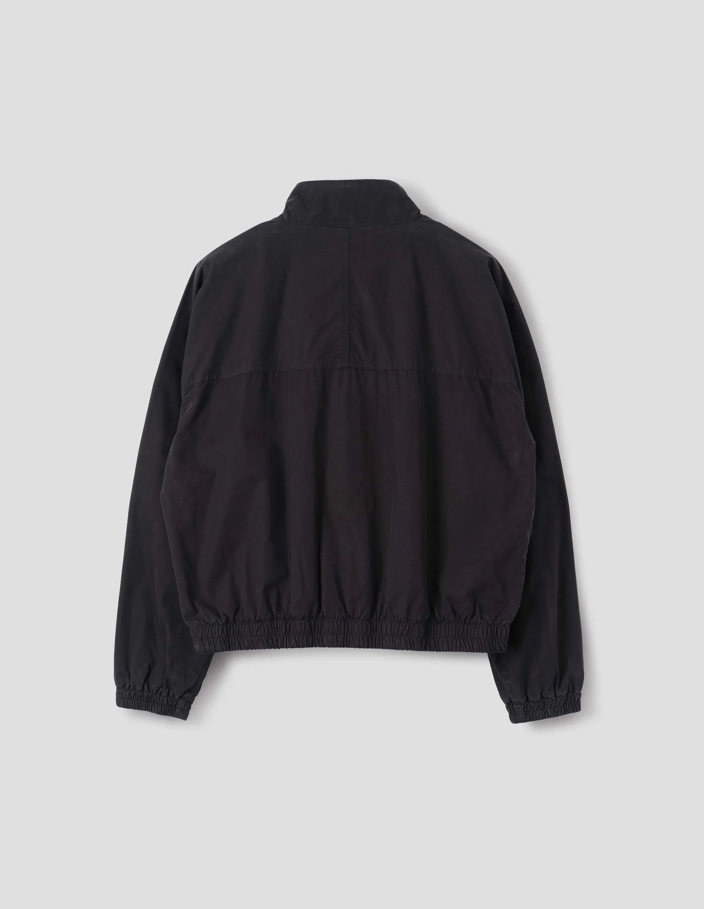 Track Jacket Crisp Cotton Poplin Black_7