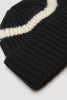 SPORTIVO STORE_Two Colour Beanie British Merino Black/Ecru_4