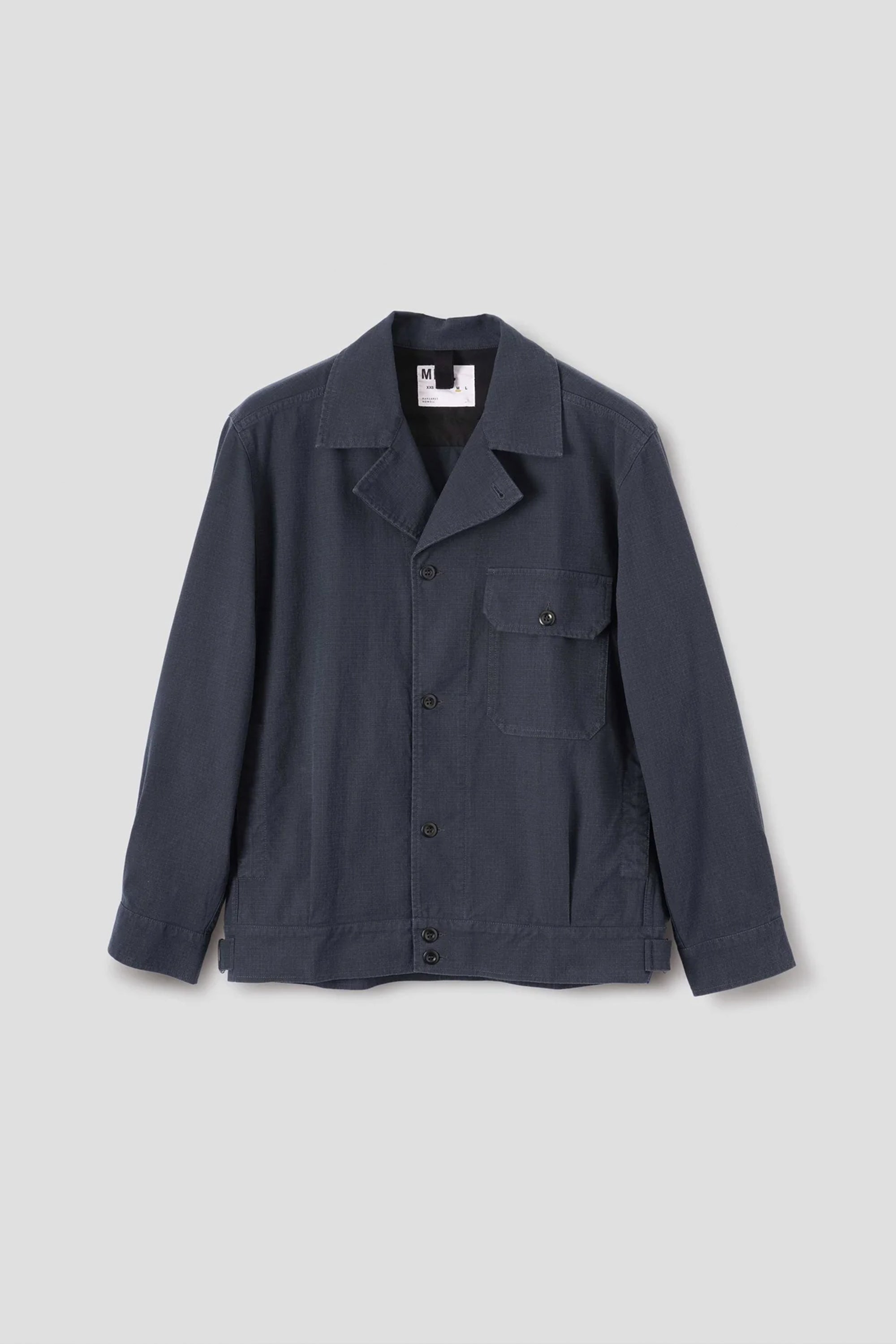 Utility Jacket Washed Cotton Ripstop Ink_2