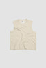 SPORTIVO STORE_Vest Matte Cotton Jersey Off White_2