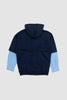 SPORTIVO STORE_Organic Cotton Hooded Sweatshirt Blue Kyanite_5