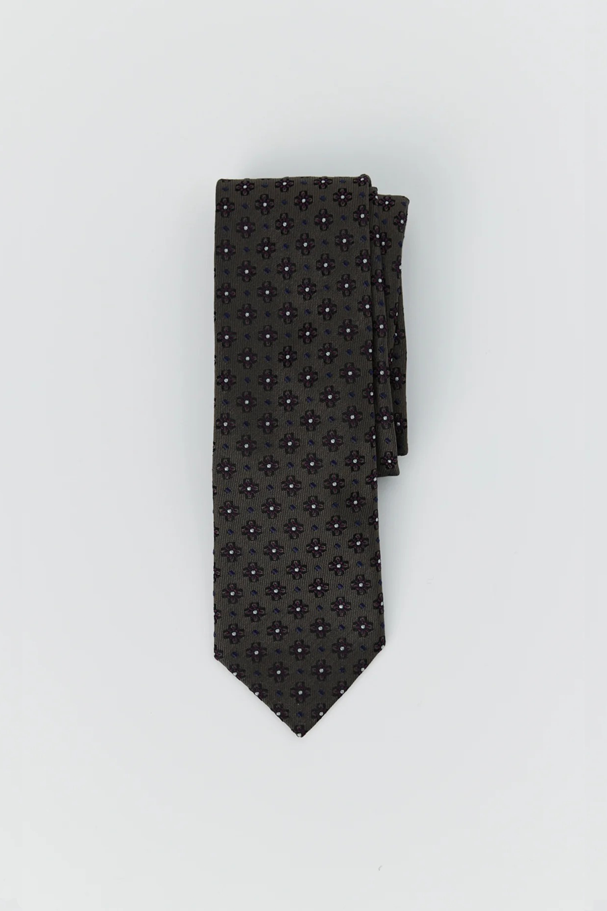 Banquet Tie Floral Jacquard