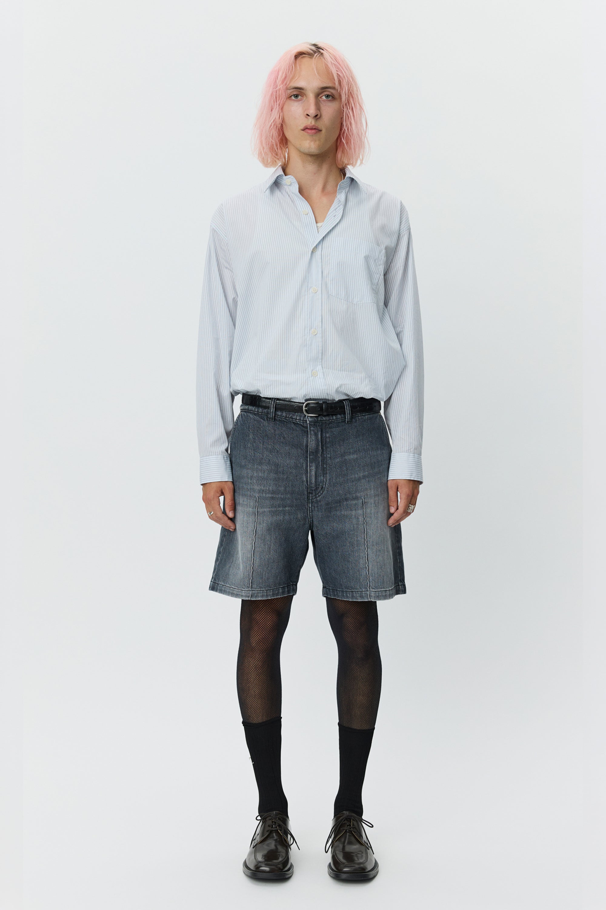 Ceremony Shorts Stonewashed Grey_1
