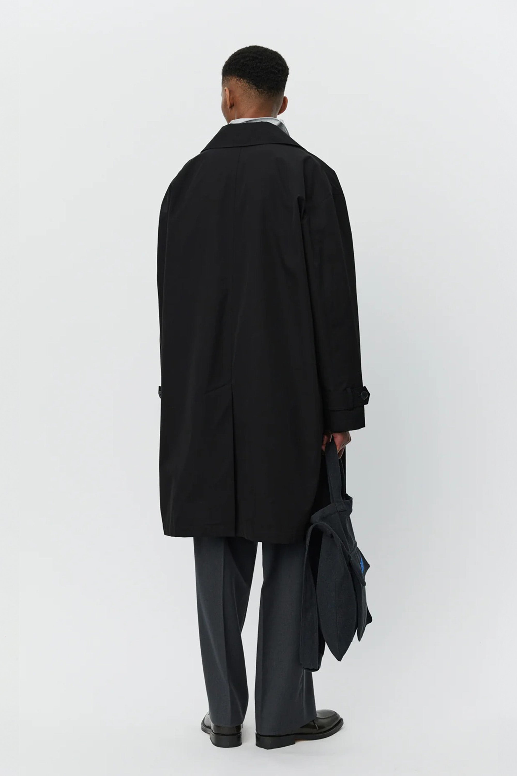 Client Coat Black Heavy Canvas