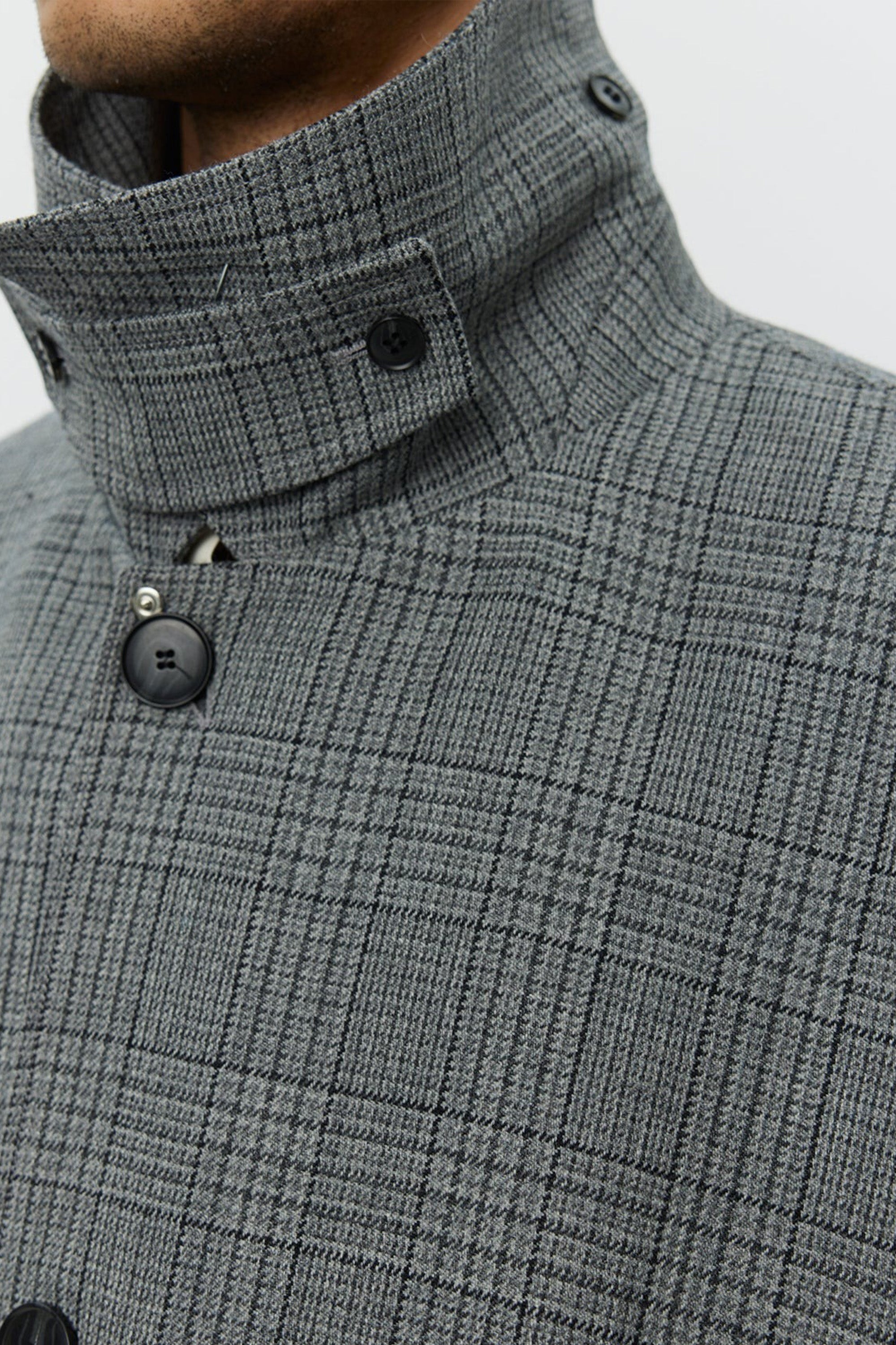 Client Coat Grey Glen Check_4