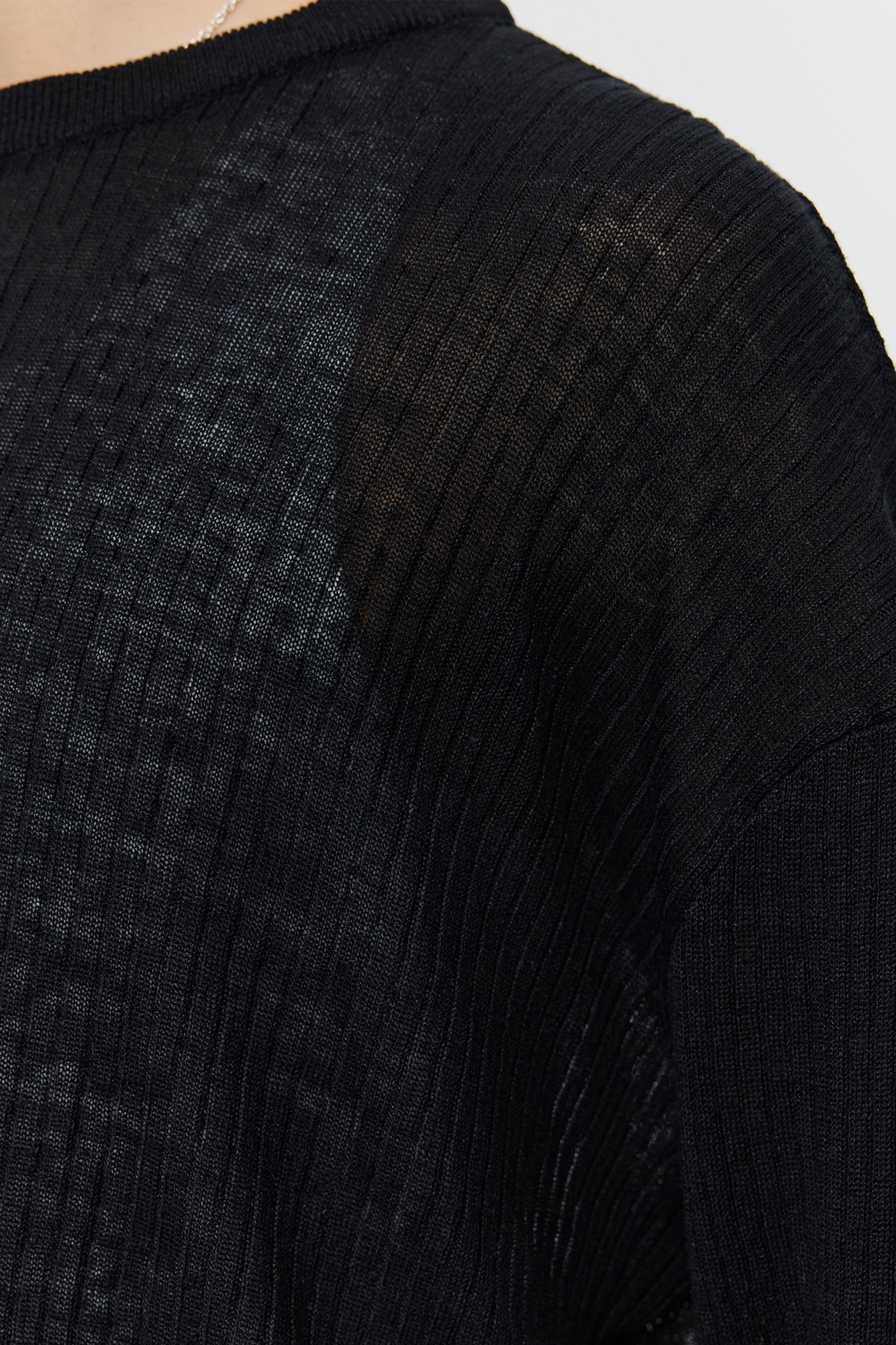 Companion Jumper Black Rib_4