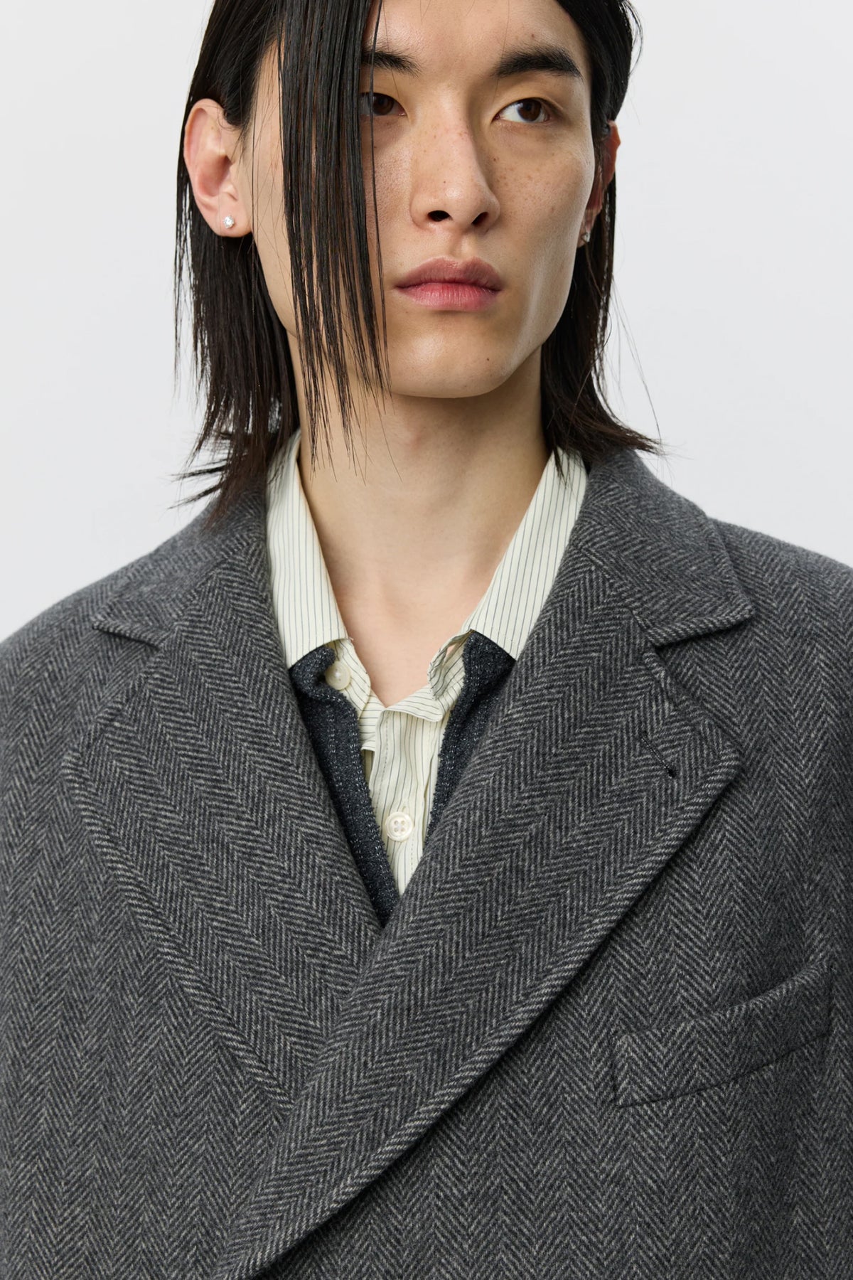 Conference Coat Grey Herringbone_8