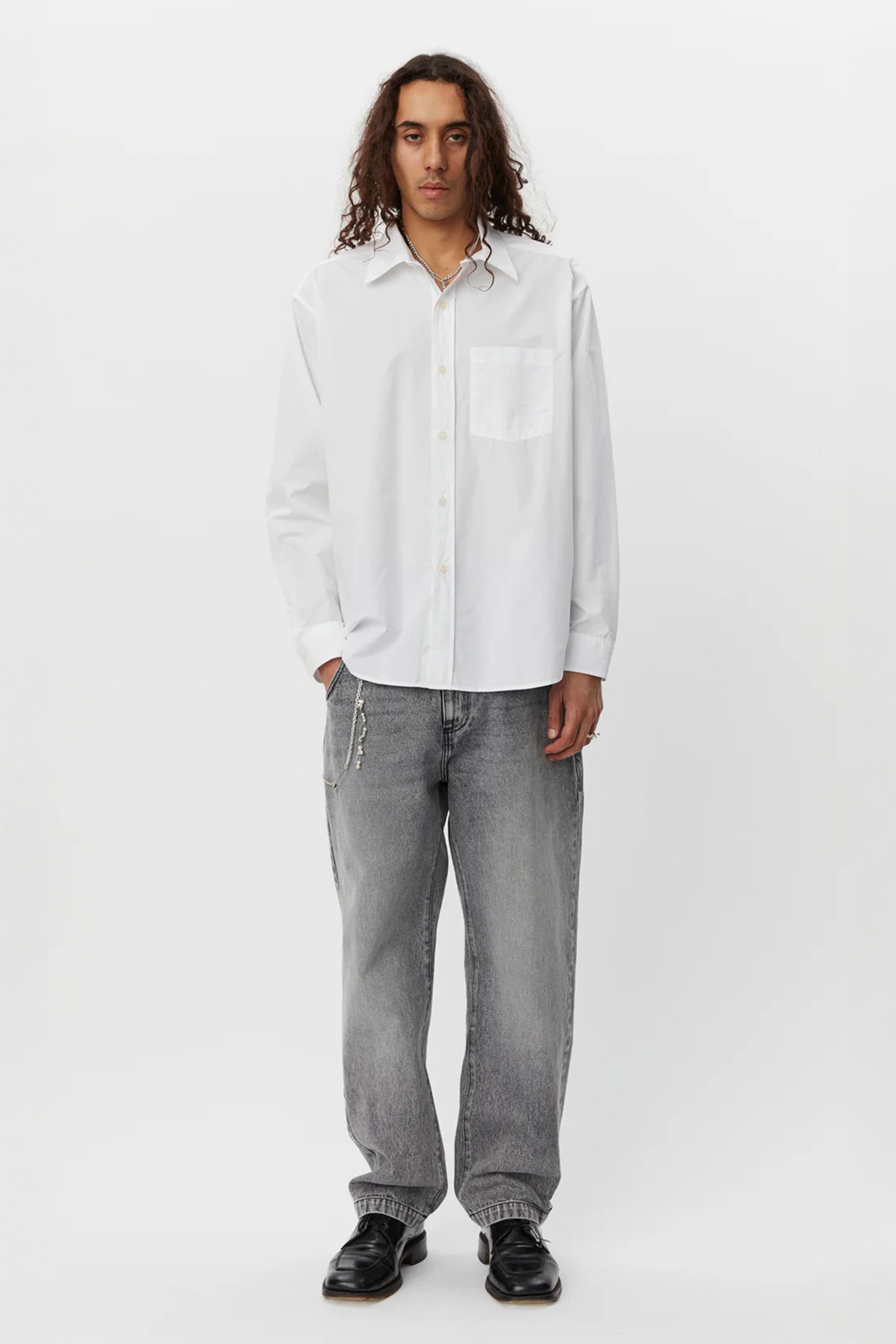 Convenient Shirt White